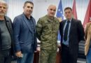 Eproret e UÇK-së Isuf Krasniqi , Bajrush Gashi dhe Sabit Gashi vizituan FSK në dhe Gjeneral Enver Cikaqin