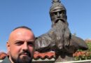 Mërgimtari David Nue atdhetar i madh në foto me atin e kombit Gjergjin me famë botërore
