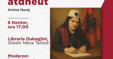 Motra Amina Nuraj promovon librin e saj në Prishtinë