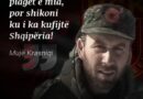 David Nue kujton Mujë Krasniqin dhe 41 dëshmorët
