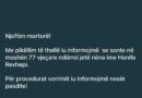 Njoftim mortor nga atdhetari e veprimtari Rexhep Rexhepi