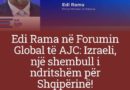 Edi Rama -Izraeli model për Shqipërinë