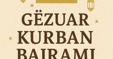 PSHDK ST.Gallen uron vëllezërit dhe motrat e tyre për Kurban Bajramin PSHDK ST.Gallen uron vëllezërit dhe motrat e tyre për Kurban Bajramin