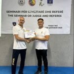 Gjyqtari sportiv Filip Nue vazhdon të marrë mirënjohje