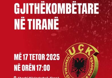 Mërgimtari atdhetar David Nue mbështetë protestën e 17 Tetorit për trimat e UÇK-së