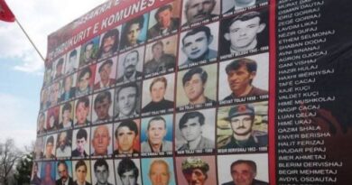 Presidentja Osmani kujton masakren e Belegut Presidentja Osmani kujton masakren e Belegut