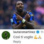 Thuram feston si Martinez